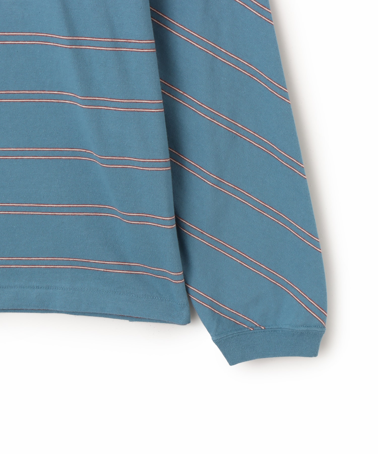 THE NORTH FACE PURPLE LABEL Field Long Sleeve Striped Tee Blueの画像