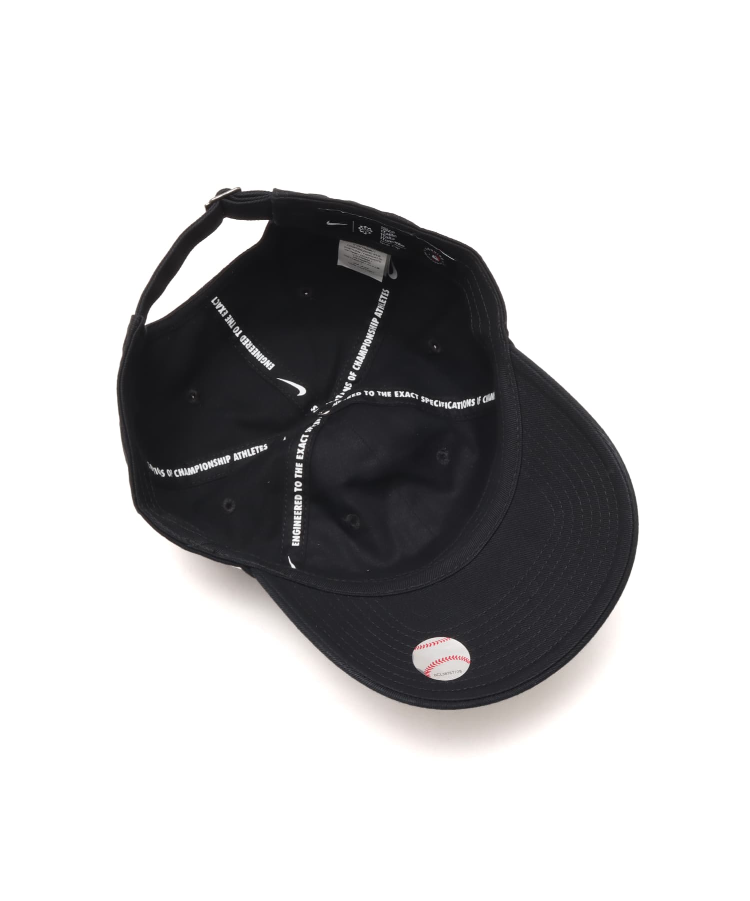 NIKE CLUB UNSTRUCTURED ORGANIC COTTON CAP BLACKの画像