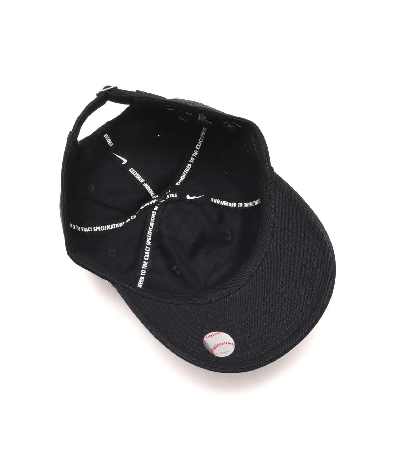 NIKE CLUB UNSTRUCTURED ORGANIC COTTON CAP BLACKの画像