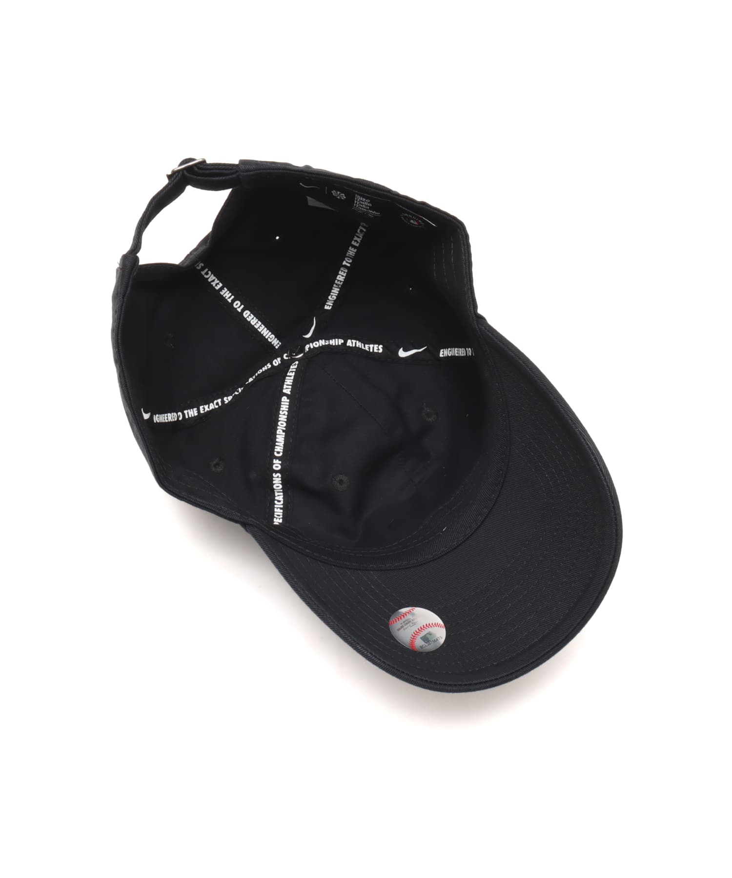 NIKE CLUB UNSTRUCTURED ORGANIC COTTON CAP BLACKの画像