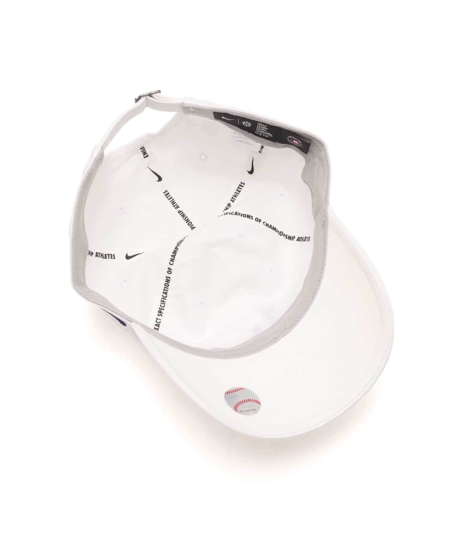 NIKE CLUB UNSTRUCTURED ORGANIC COTTON CAP WHITEの画像