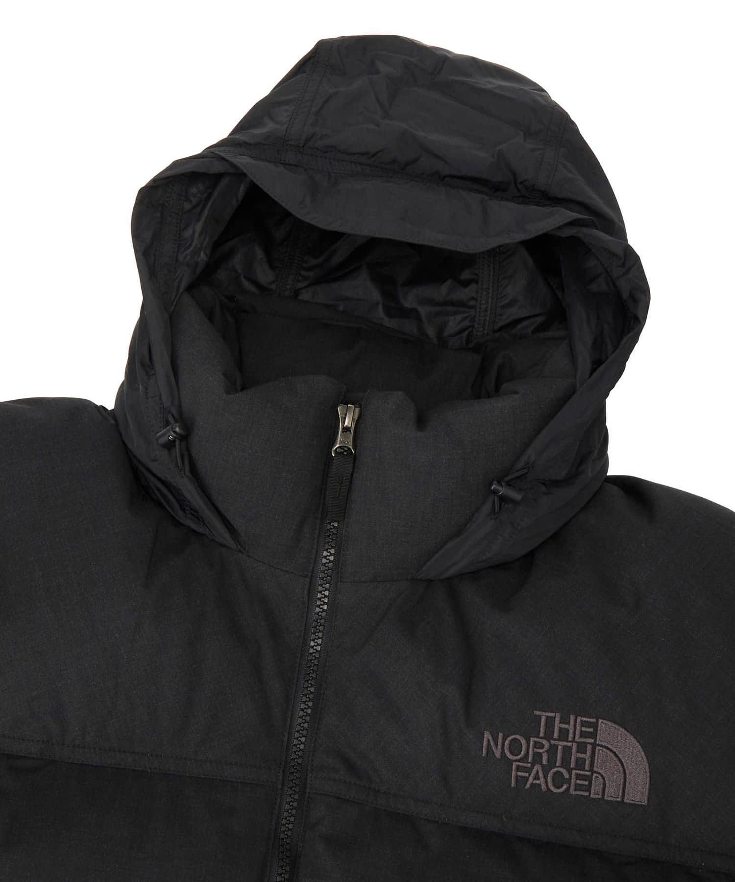 THE NORTH FACE Wooly Nuptse Jacket ミックスチャコールの画像