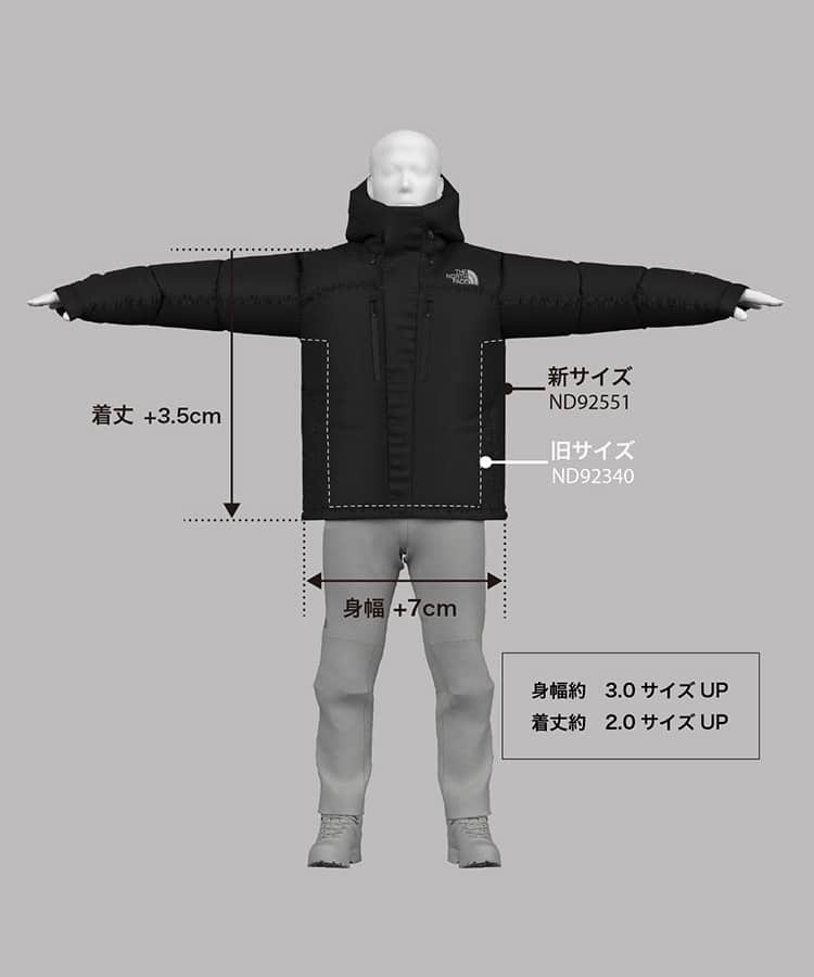 THE NORTH FACE Baltoro Light Jacket ブラックxクラシックカーキの画像