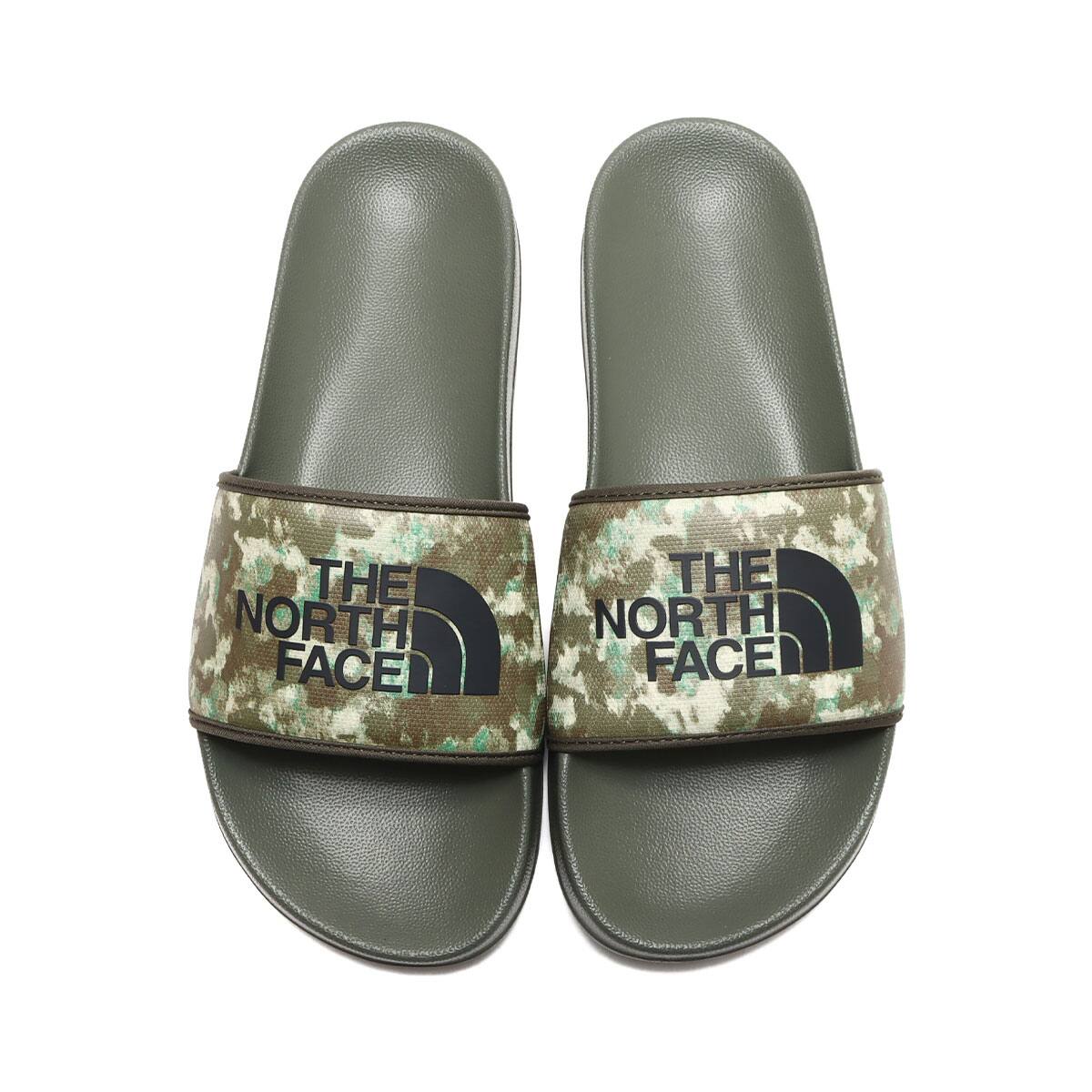 THE NORTH FACE BASE CAMP SLIDE III ミリタリーオリーブカモプリント 23SS-Iの画像