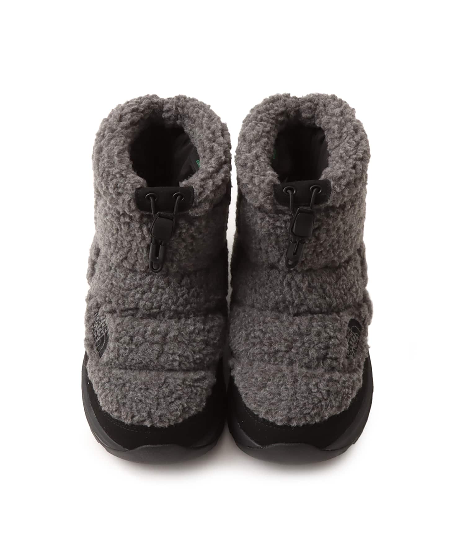 THE NORTH FACE Nuptse Bootie Short Fleece ミックスチャコールxミックスチャコールの画像