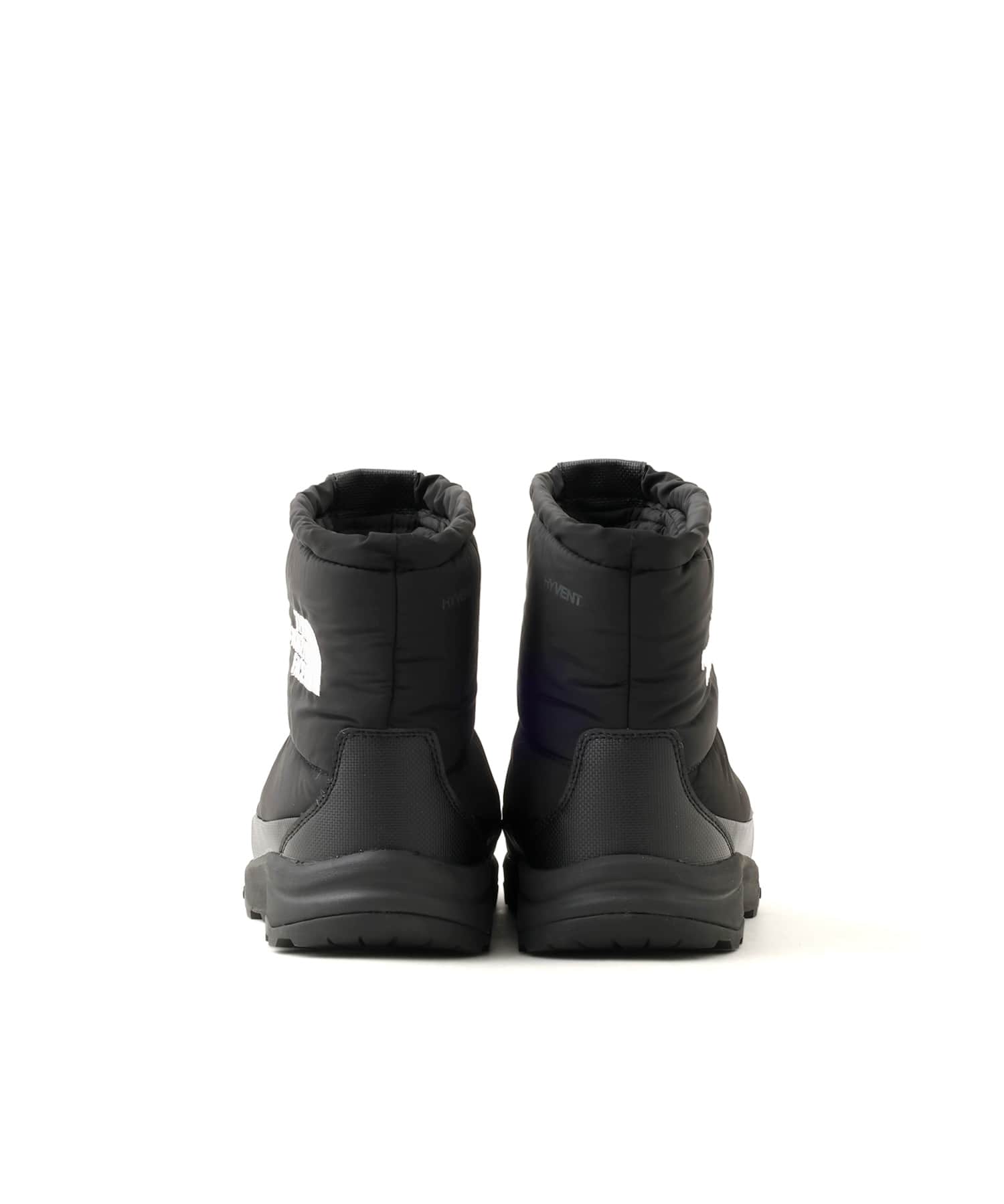THE NORTH FACE NUPTSE BOOTIE LOGO SHORT WP ARCTIC GRIP TNFブラックの画像