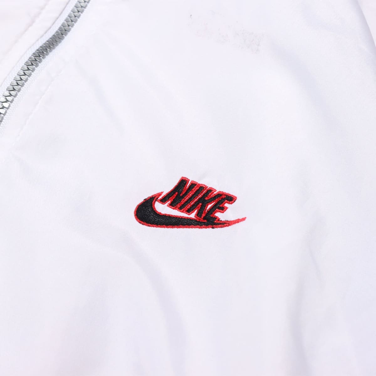 Nike International Nylon Zip Jacket 90年代 Used White Navy ho I