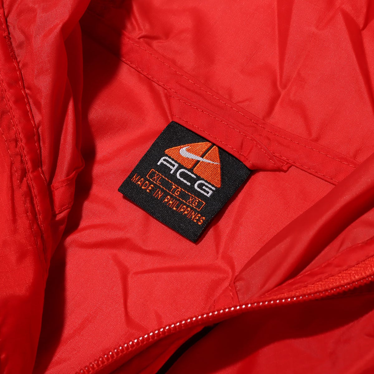 NIKE ACG NYLON PULLOVER JACKET 90年代 USED RED 21SS-I