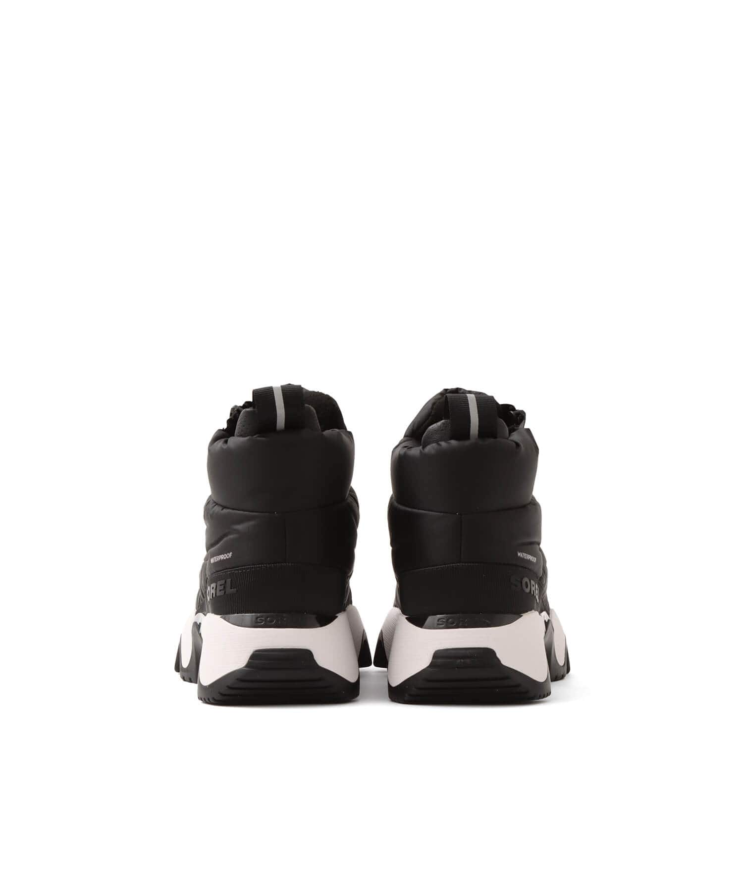 SOREL KINETIC IMPACT PUFFY ZIP WP Black Blackの画像