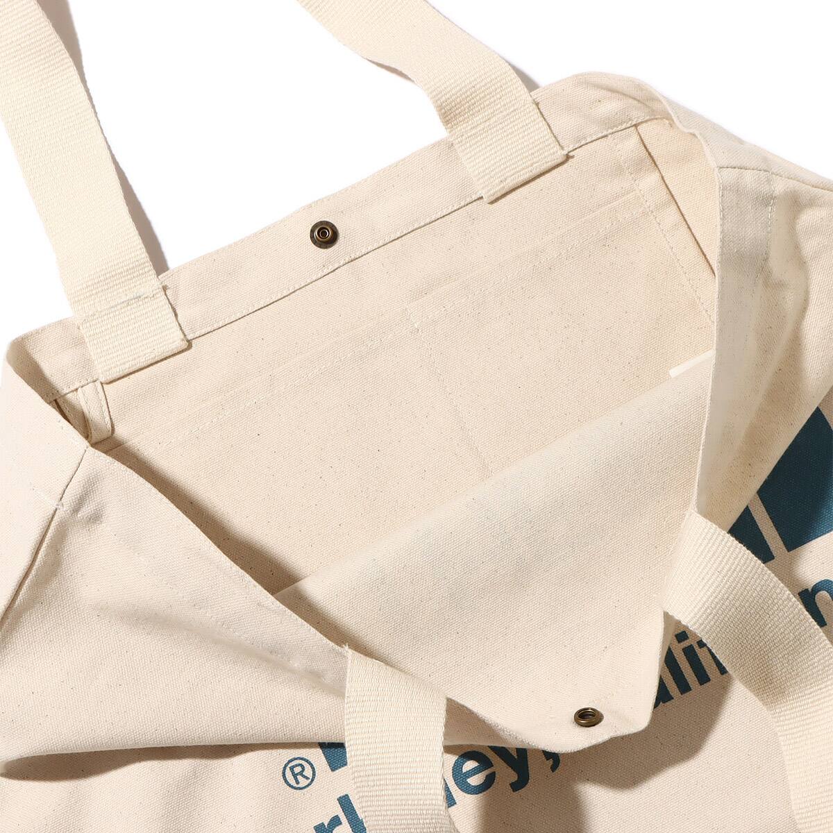 THE NORTH FACE ORGANIC COTTON TOTE ナチュラルxエーゲブルー 23SS-Iの画像