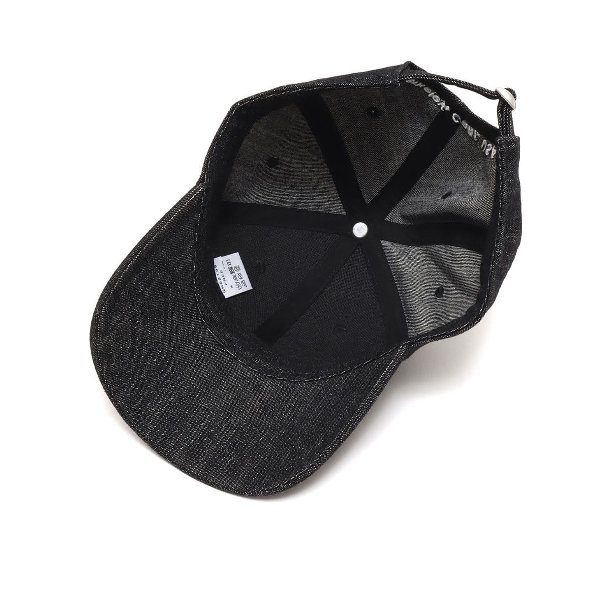 THE NORTH FACE TNF LOGO CAP BLACKDENIM 22SS-Iの画像