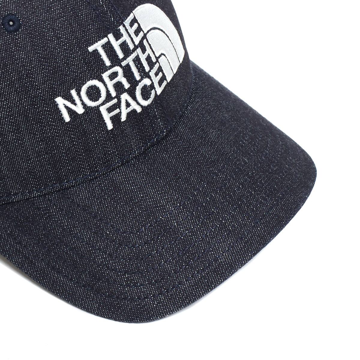 THE NORTH FACE TNF LOGO CAP NYLON INDIGO DENIM 22SS-Iの画像