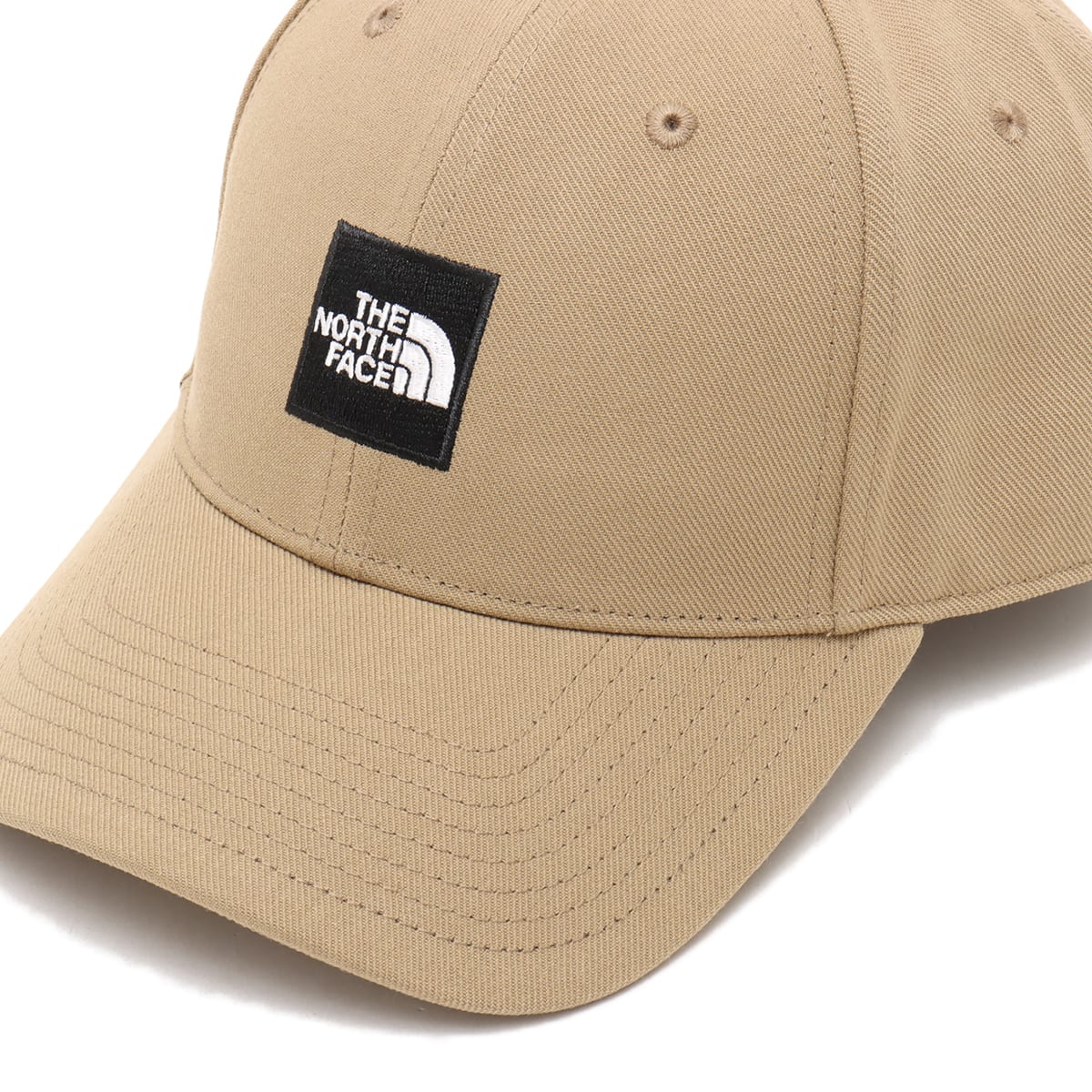 THE NORTH FACE SQUARE LOGO CAP クラシックカーキの画像