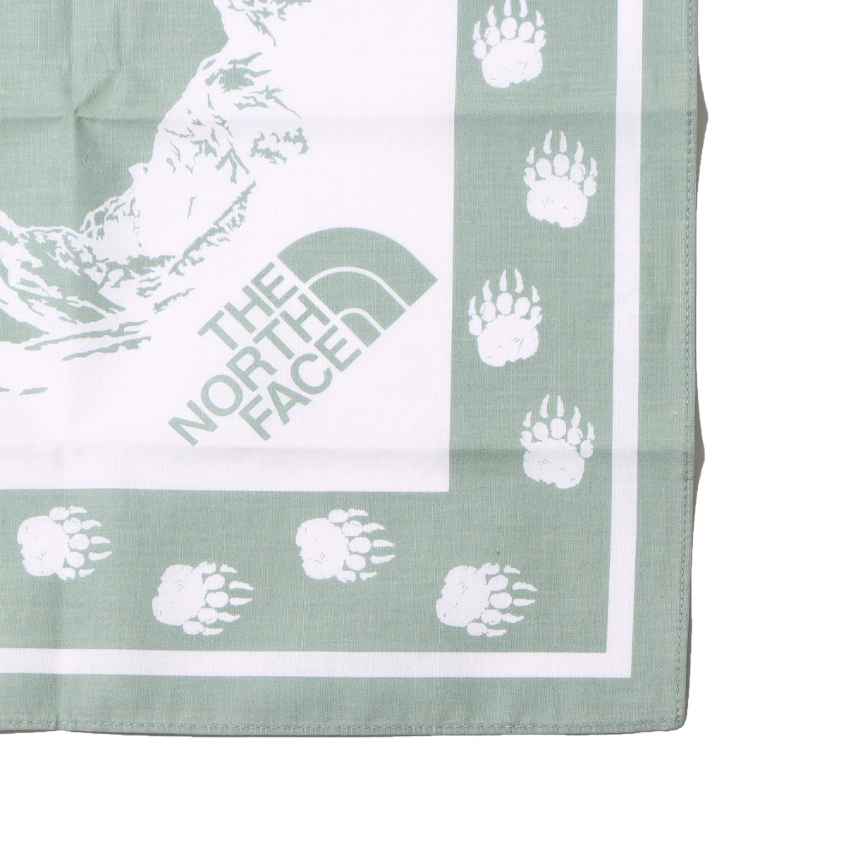 THE NORTH FACE YOSEMITE BEAR BANDANA ジェイダイト 23SS-Iの画像