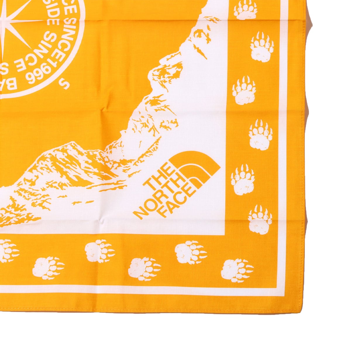 THE NORTH FACE YOSEMITE BEAR BANDANA サミットゴールド 23SS-Iの画像