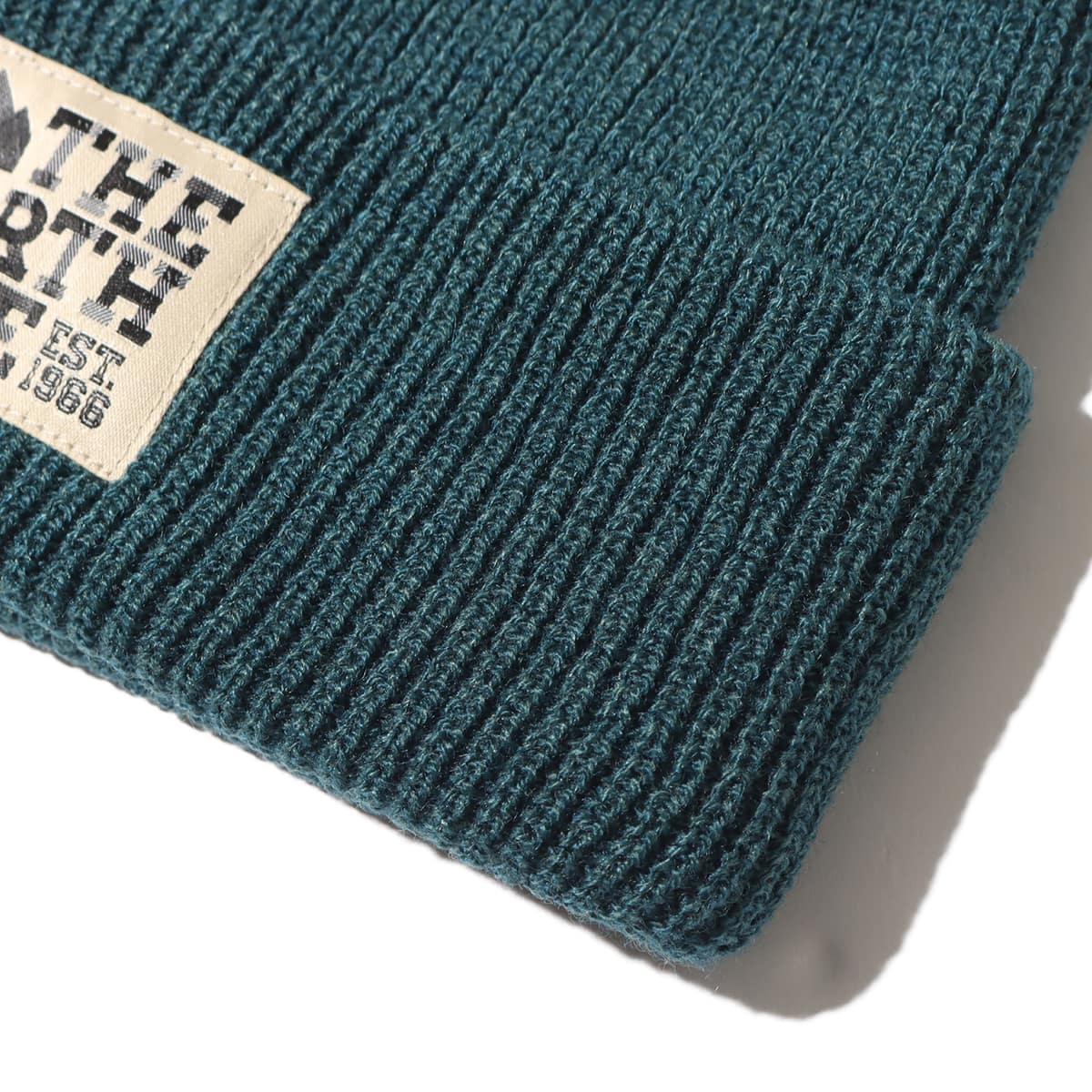 THE NORTH FACE STITCHWORK BEANIE Aグリーン 23FW-Iの画像