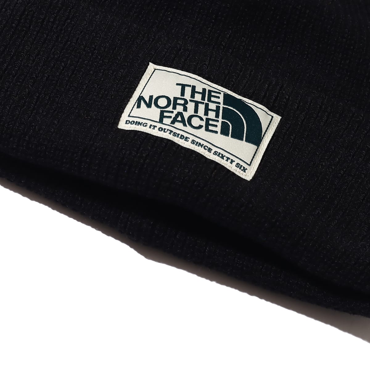 THE NORTH FACE STITCHWORK BEANIE ブラックの画像