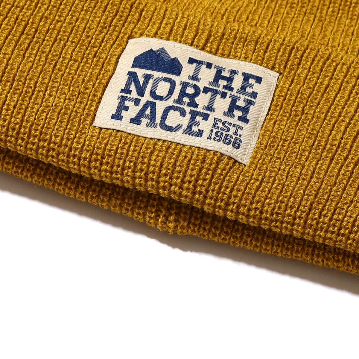 THE NORTH FACE STITCHWORK BEANIE ミネラルゴールド 22FW-Iの画像