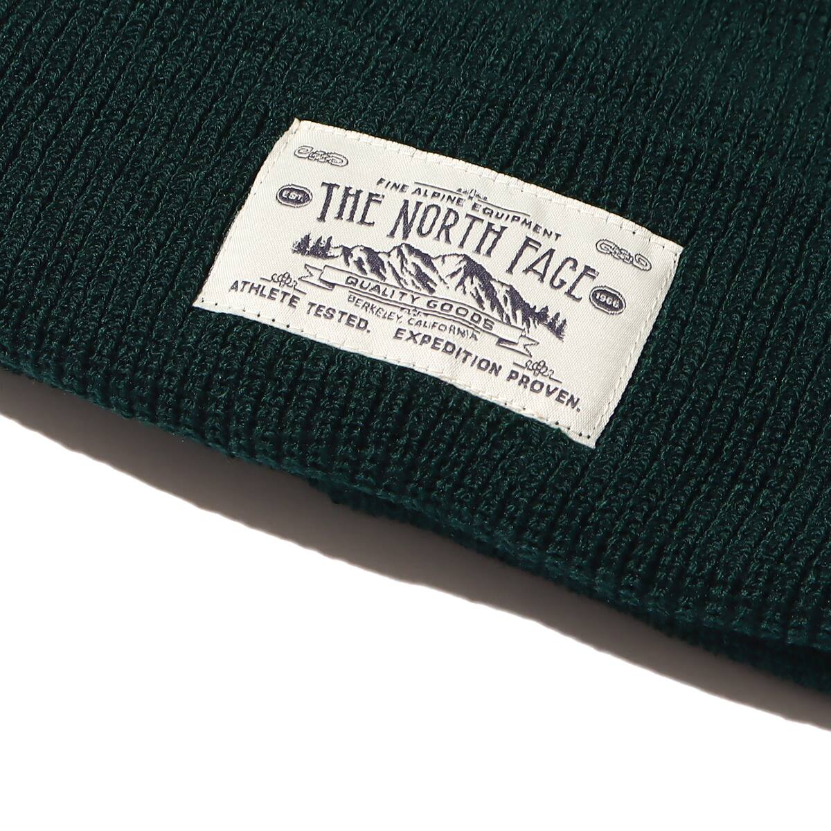 THE NORTH FACE STITCHWORK BEANIE ポンデローサグリーン 22FW-I