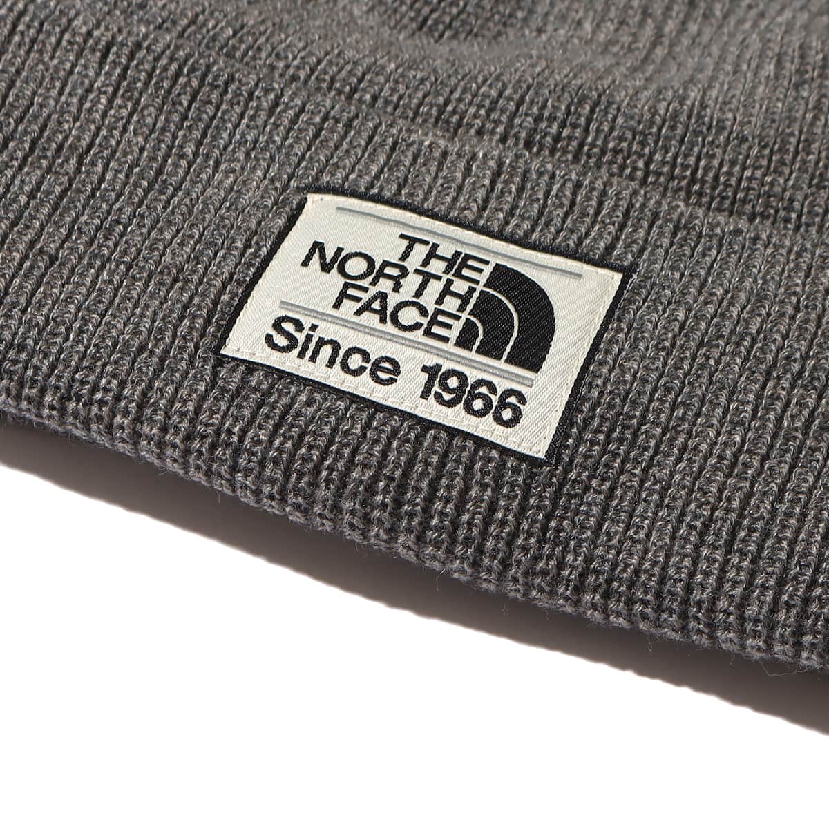 THE NORTH FACE STITCHWORK BEANIE ミックスチャコールの画像