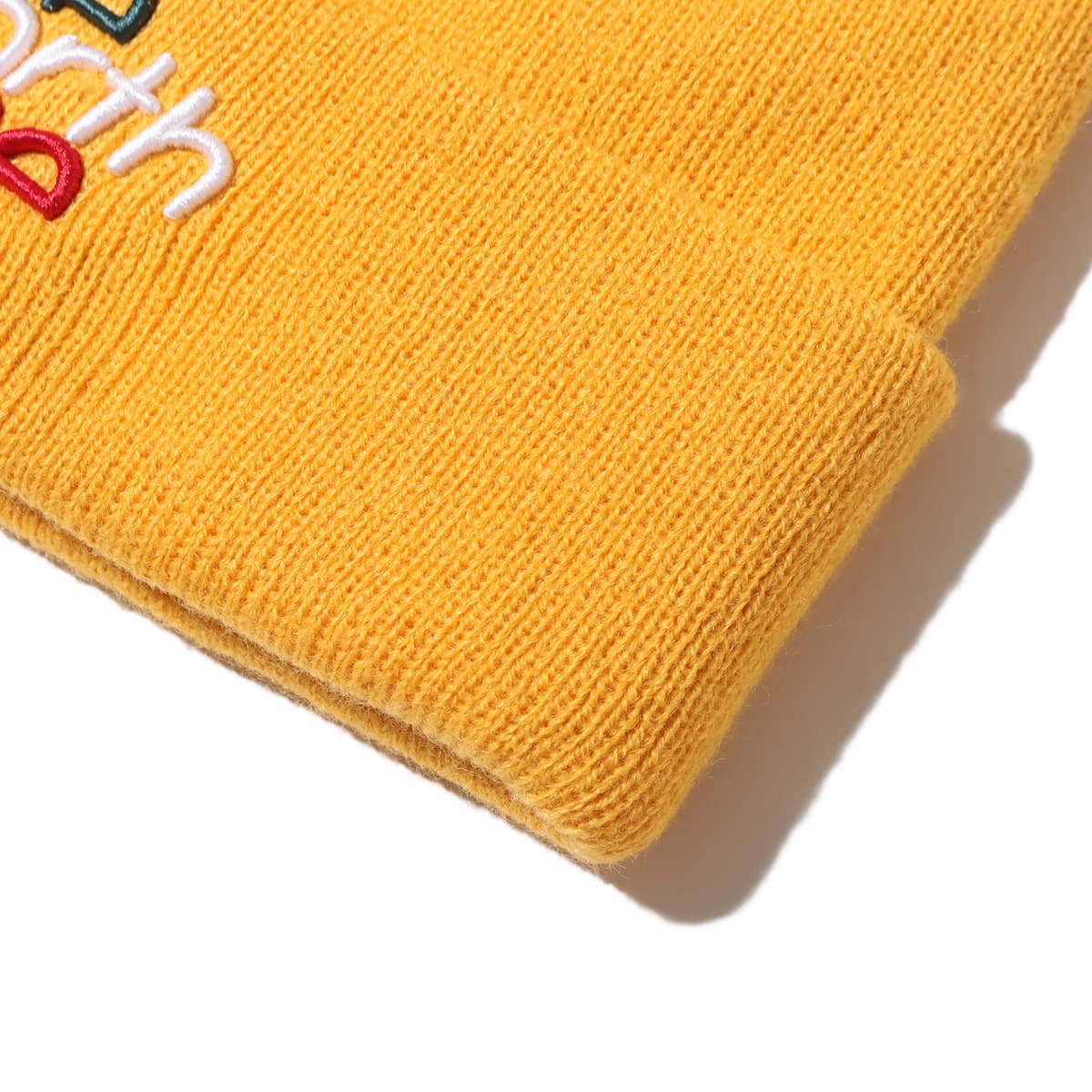 THE NORTH FACE EMBROID BULLET BEANIE サミットゴールド 23FW-Iの画像
