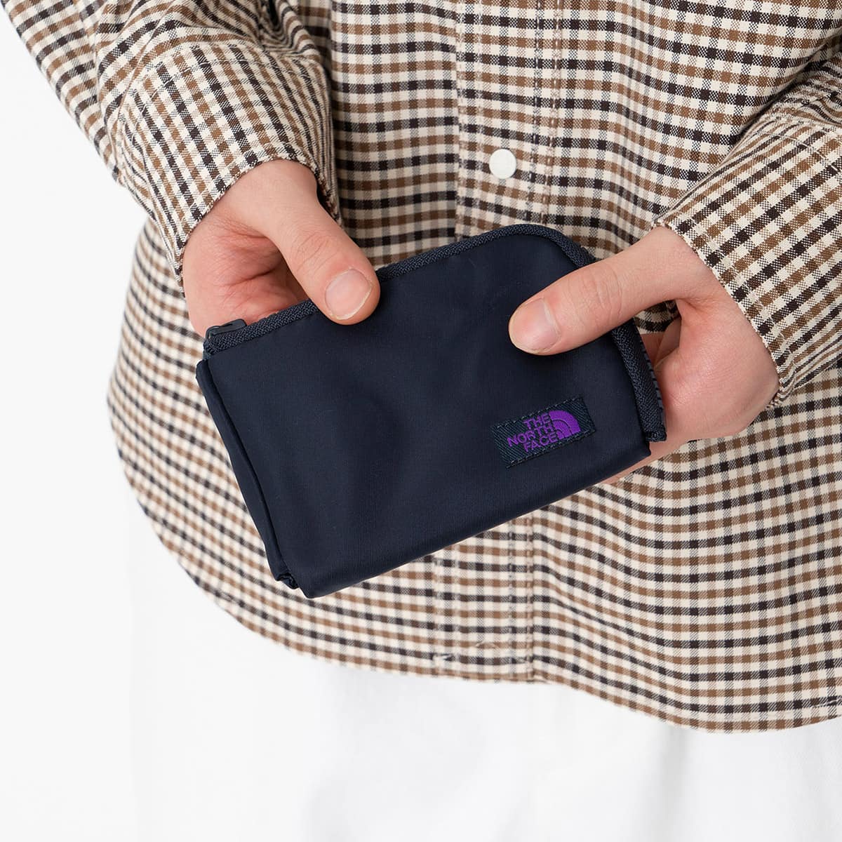 THE NORTH FACE PURPLE LABEL LIMONTA Nylon Wallet Navy 22FW-I