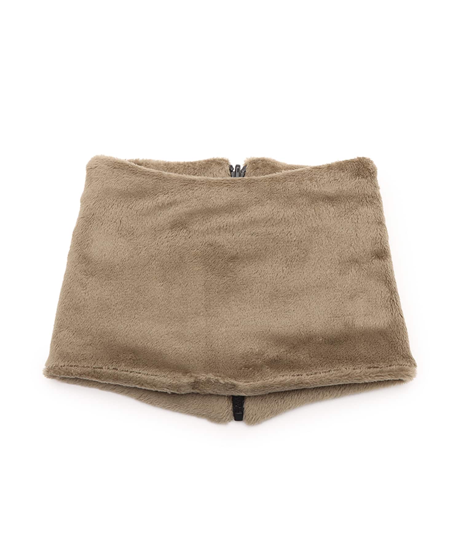 THE NORTH FACE Reversible Neck Gaiter Zip ブラックxマッシュルームの画像