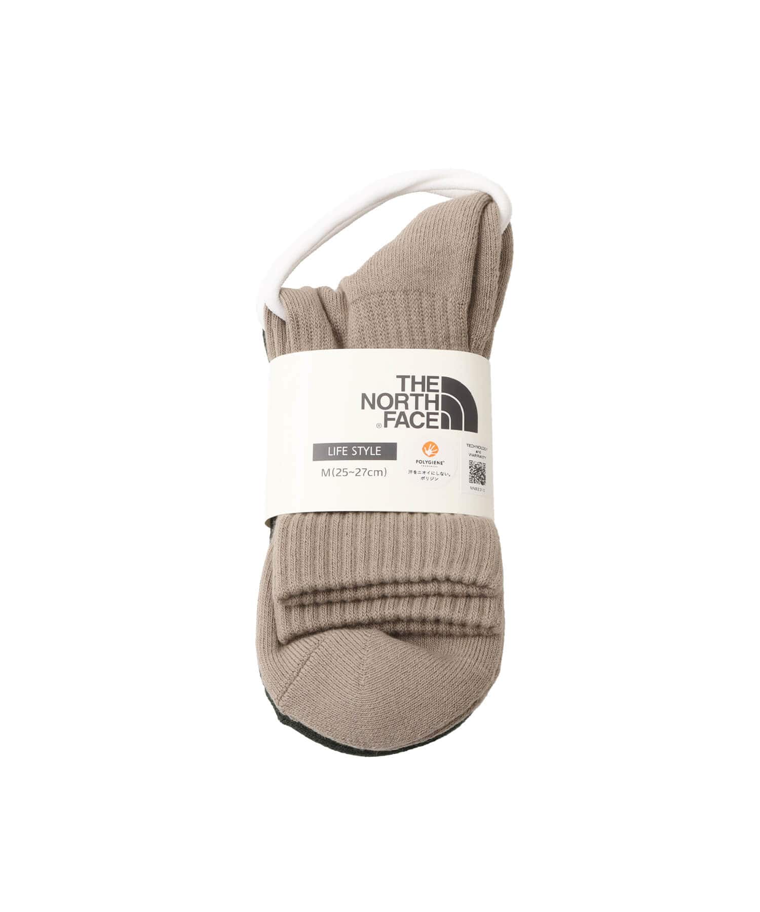 THE NORTH FACE TNF Logo 2P Crew マッシュルームxアルパインの画像
