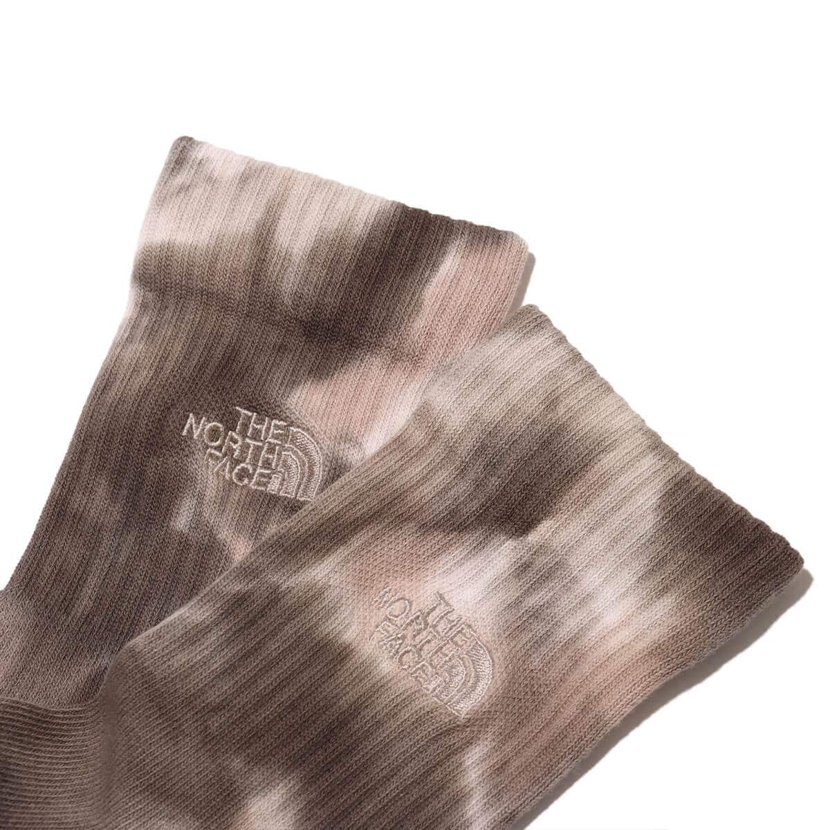 THE NORTH FACE Tie Dye Crew ニュートープグリーン×ケルプタン の画像
