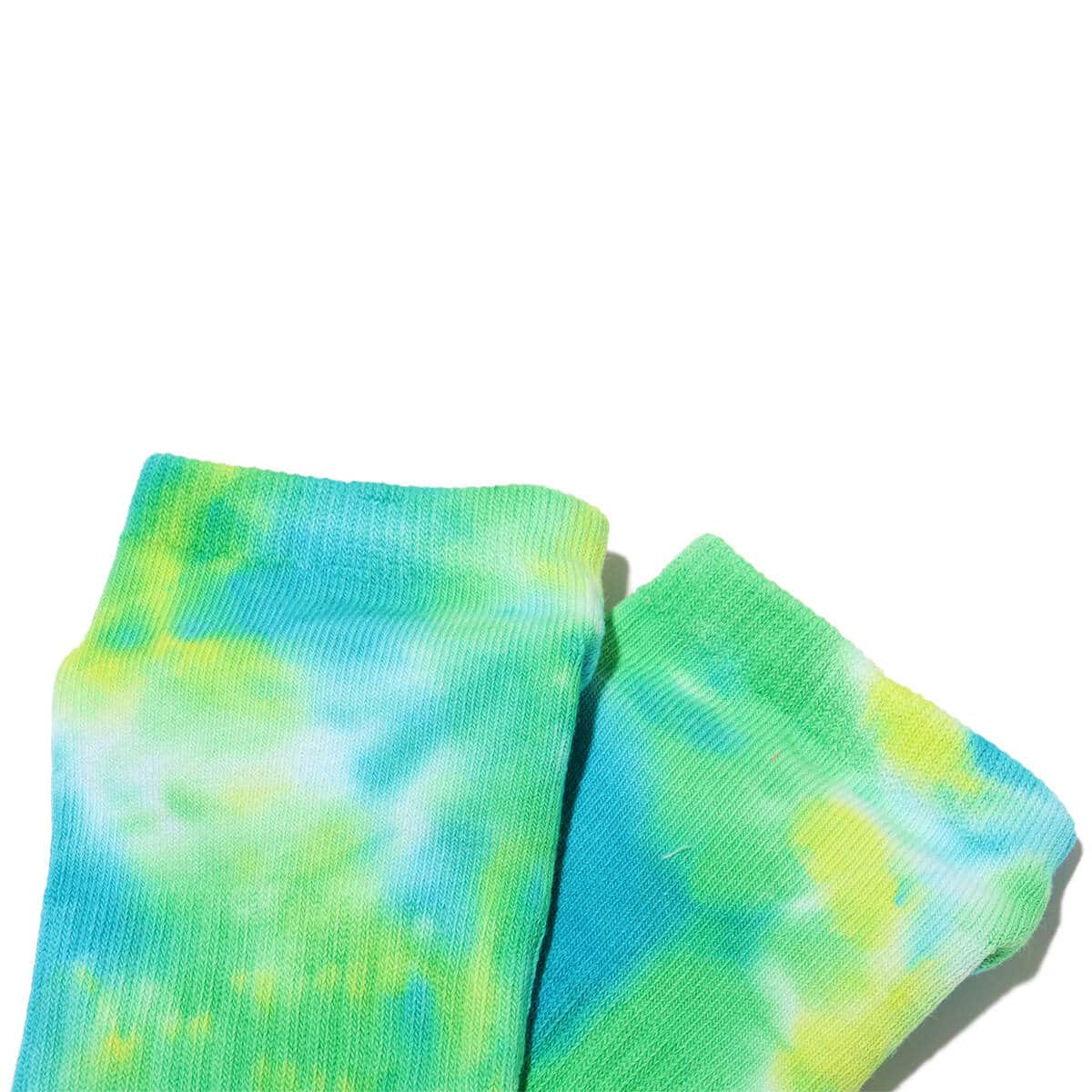 THE NORTH FACE Tie Dye Short レモンイエロー×オプティックエメラルド 24SS-Iの画像