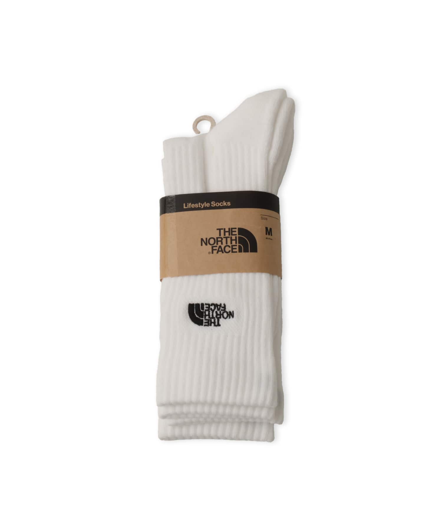THE NORTH FACE TNF LOGO 2P CREW TNFホワイの画像