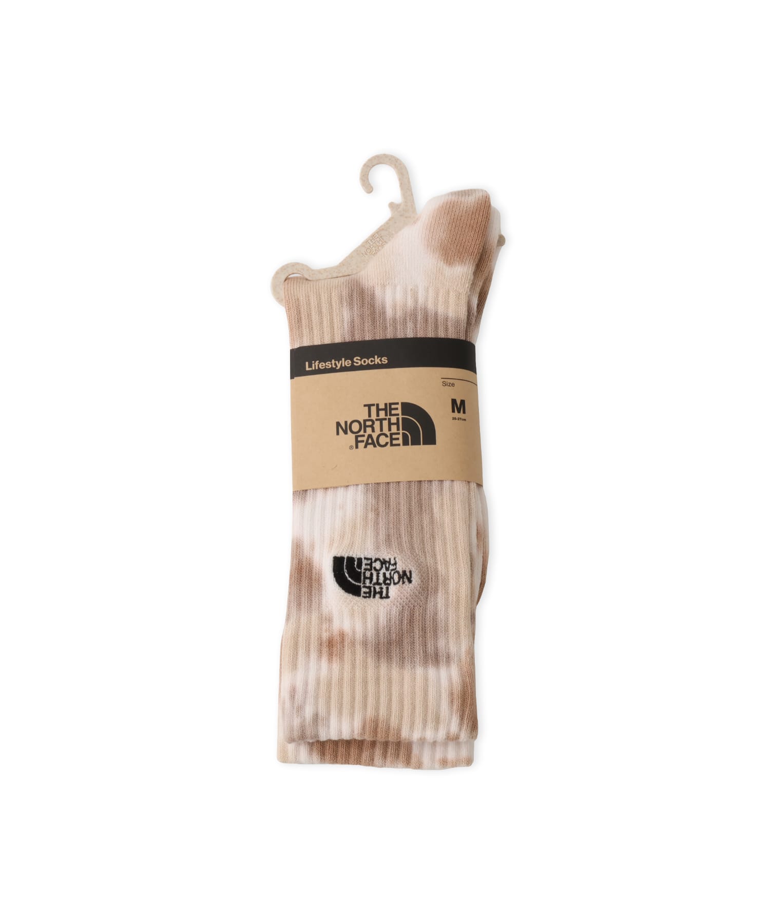 THE NORTH FACE TIE DYE CREW マッシュルームの画像
