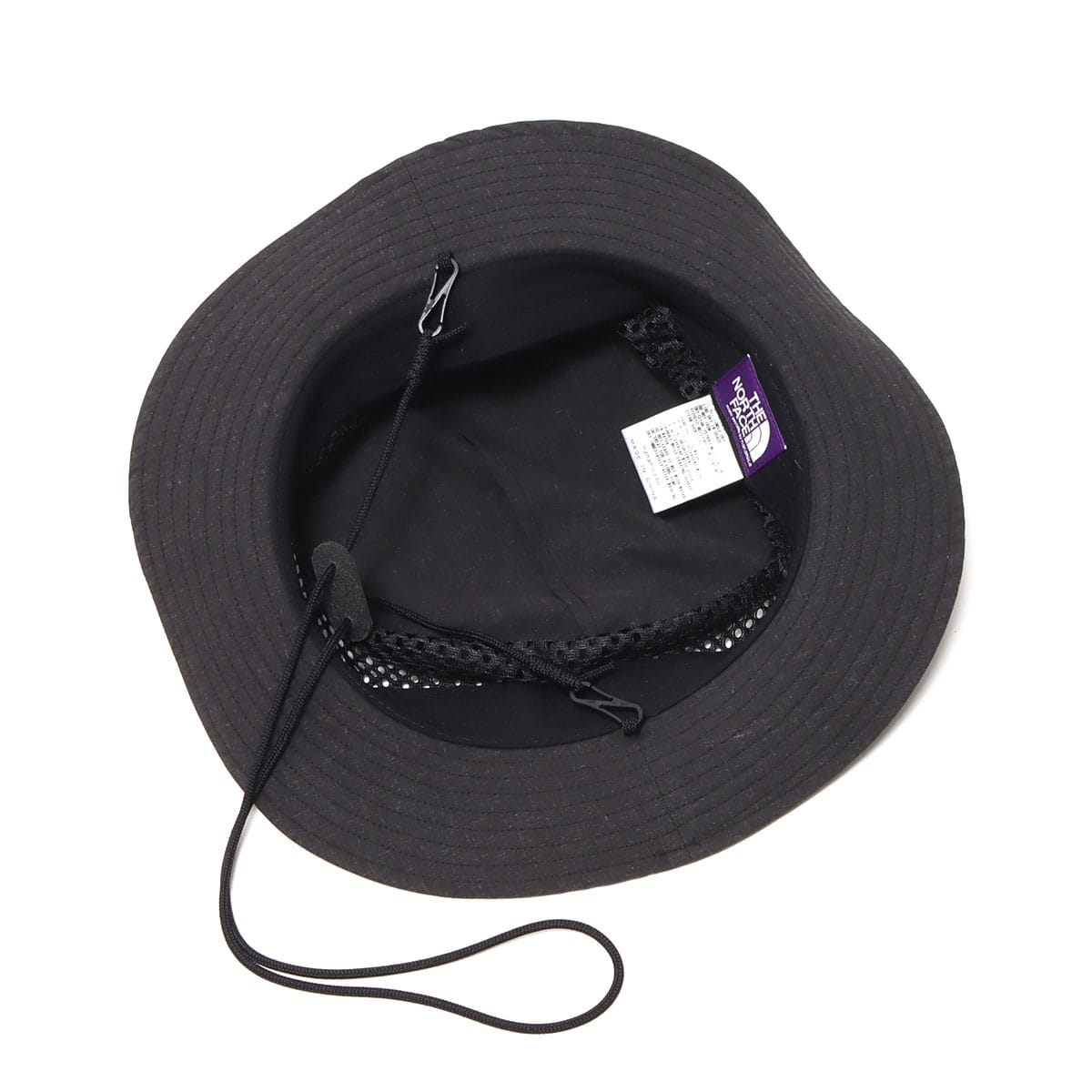 THE NORTH FACE PURPLE LABEL Polyester Linen Field Hat Black 23SS-I