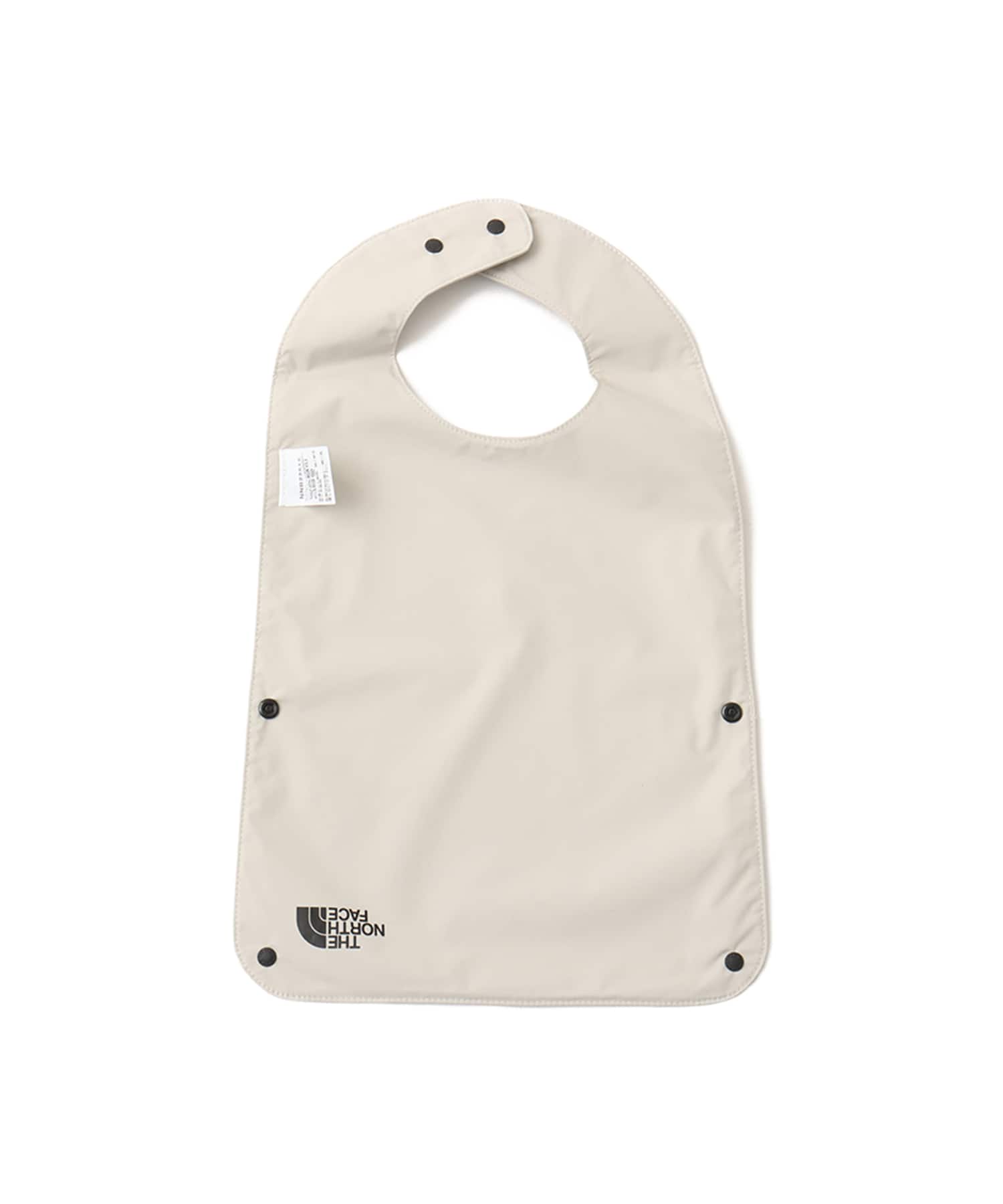 THE NORTH FACE Baby Compact Yummy Bib フォッシルアイボリーの画像