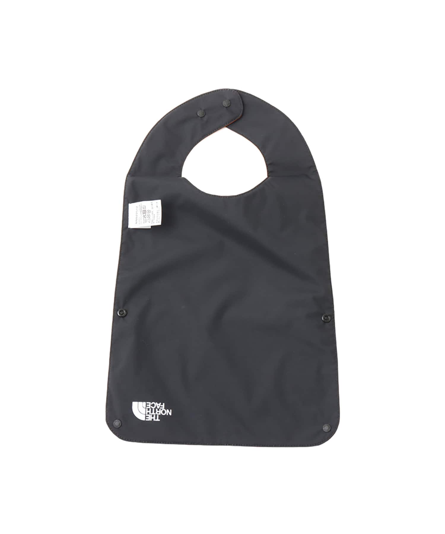 THE NORTH FACE Baby Compact Yummy Bib ヤムオレンジの画像
