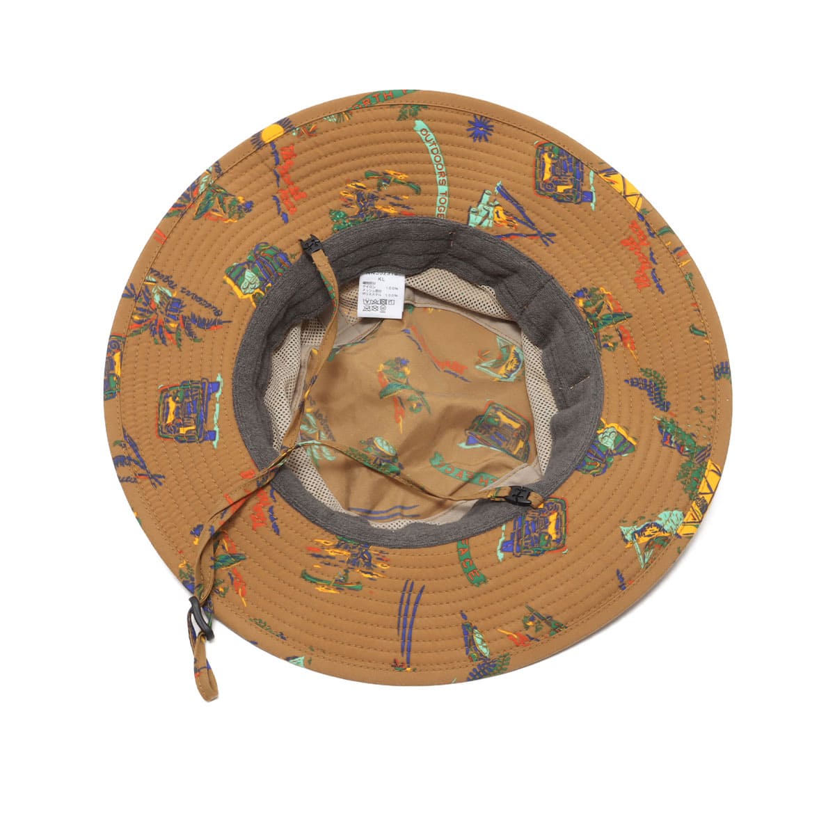 THE NORTH FACE KIDS NOVELTY HORIZON HAT TNFキャンプブラウン 23SS-Iの画像