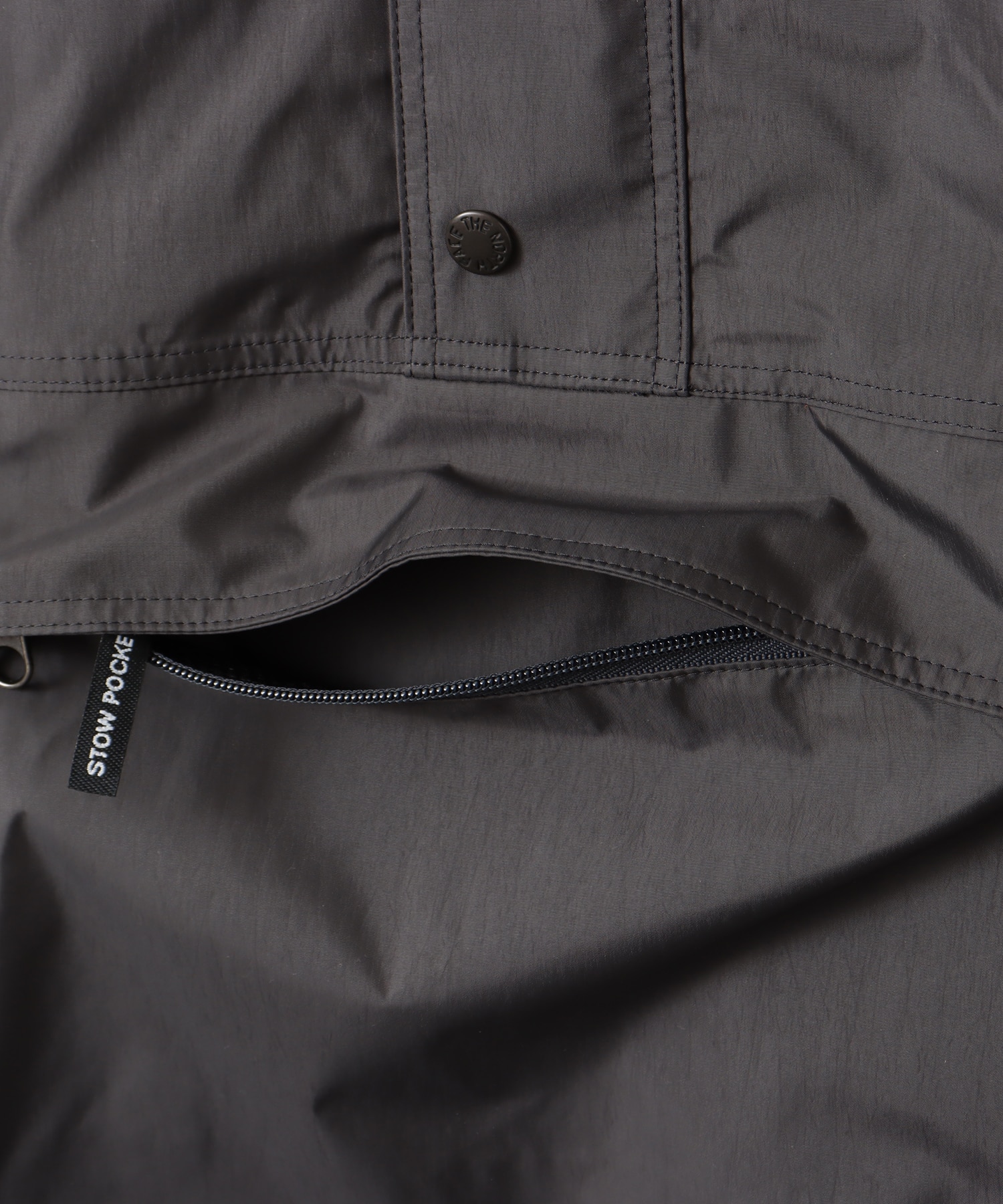 THE NORTH FACE TORENIAN ANORAK アスファルトグレーの画像