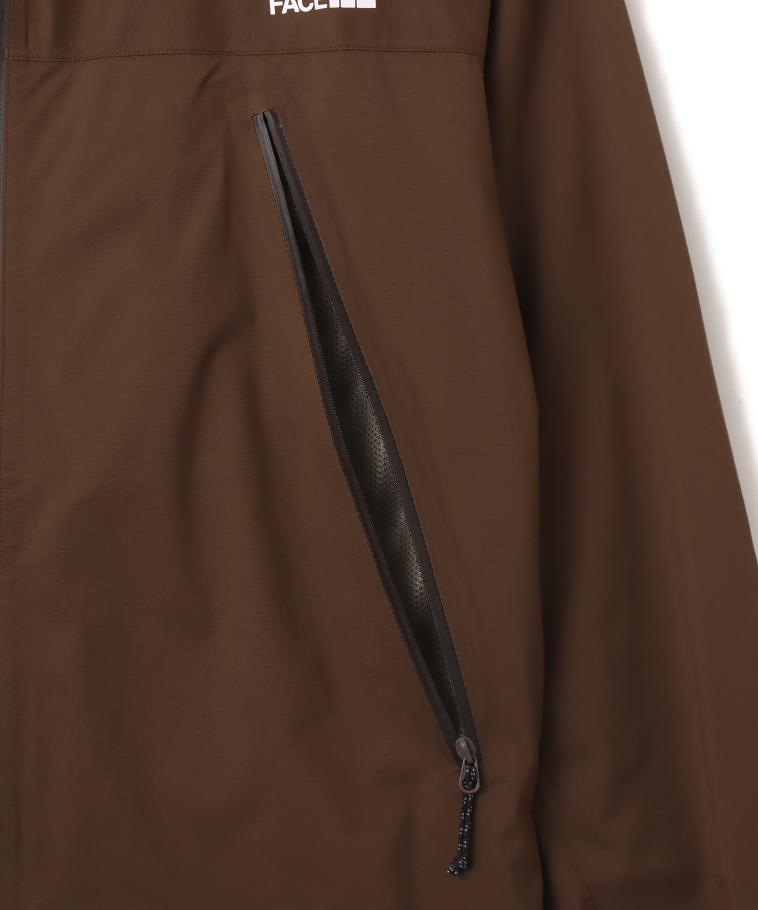 THE NORTH FACE GAR Light Rain Jacket スレートブラウンの画像