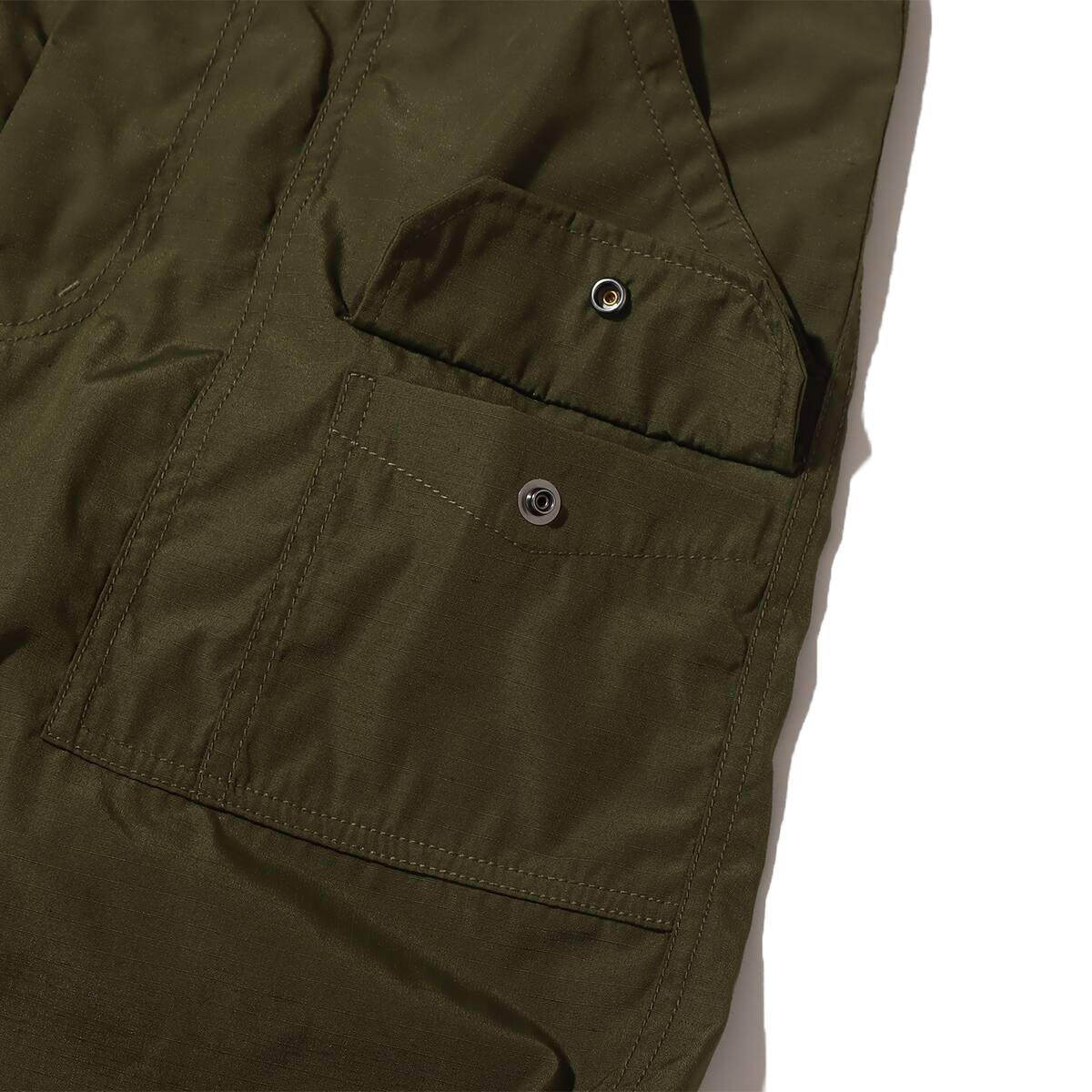 THE NORTH FACE PURPLE LABEL Polyester Wool Ripstop Trail Pants Olive 23SS-Iの画像