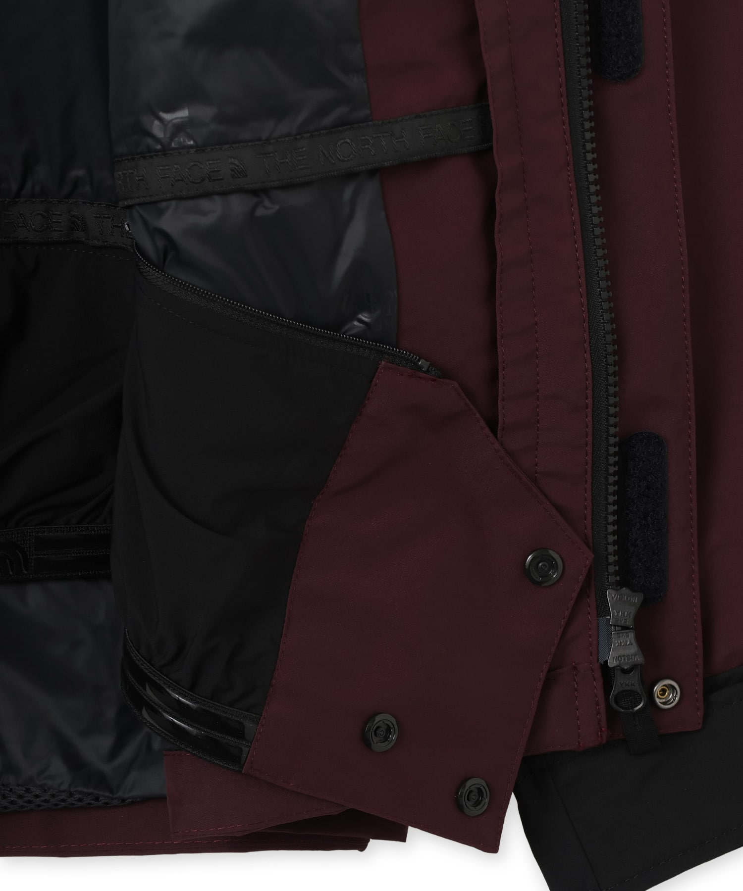 THE NORTH FACE MOUNTAIN JACKET Dバーガンディの画像