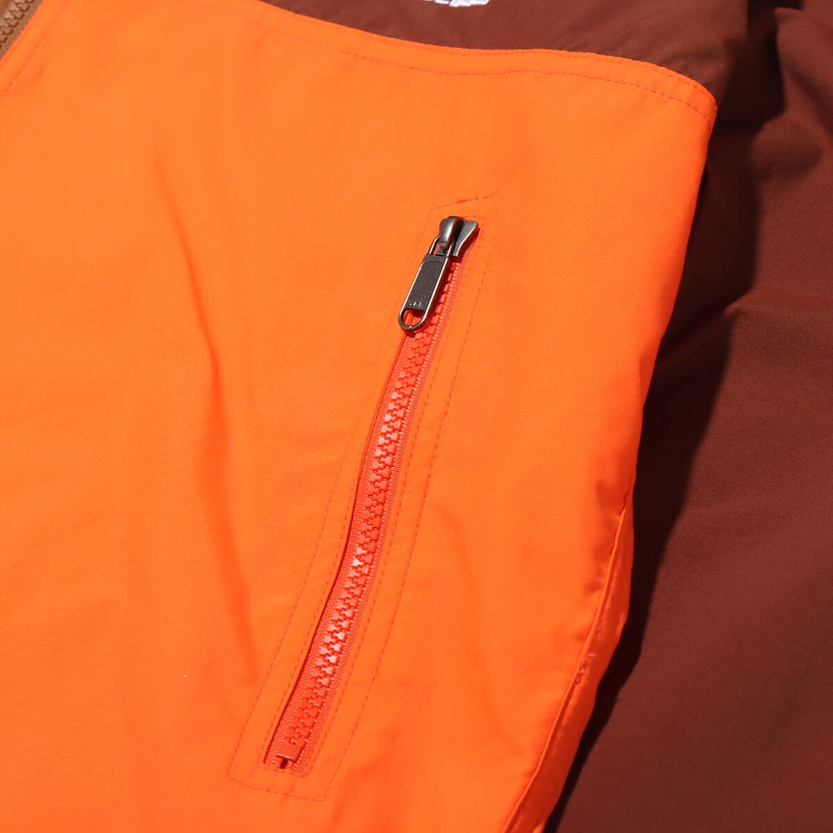 THE NORTH FACE COMPACT JACKET FLAME ORANGE/BROWN 21SS-Iの画像