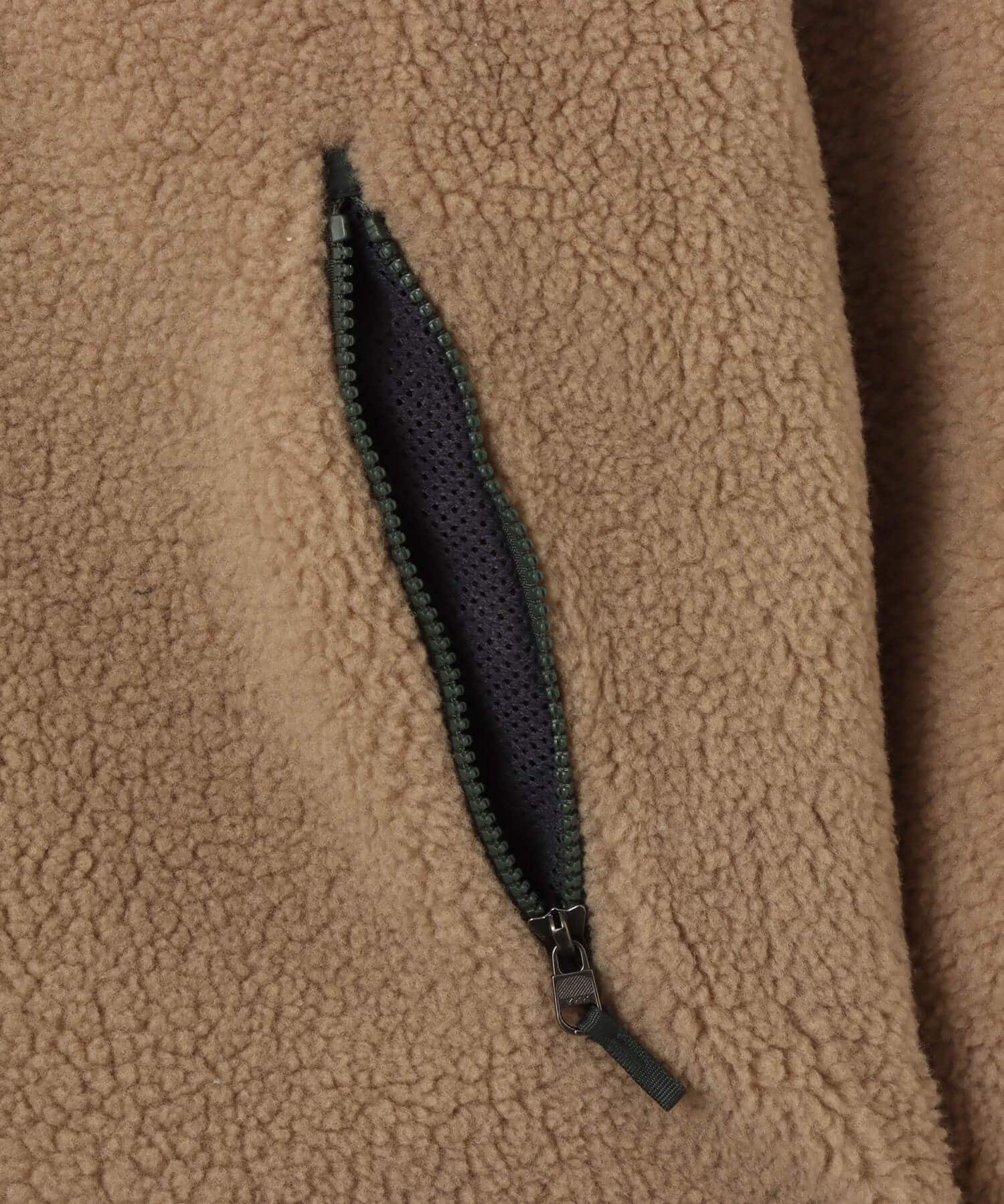 THE NORTH FACE Reversible Extreme Pile Fleece Jacket クラシックカーキxアルパインの画像