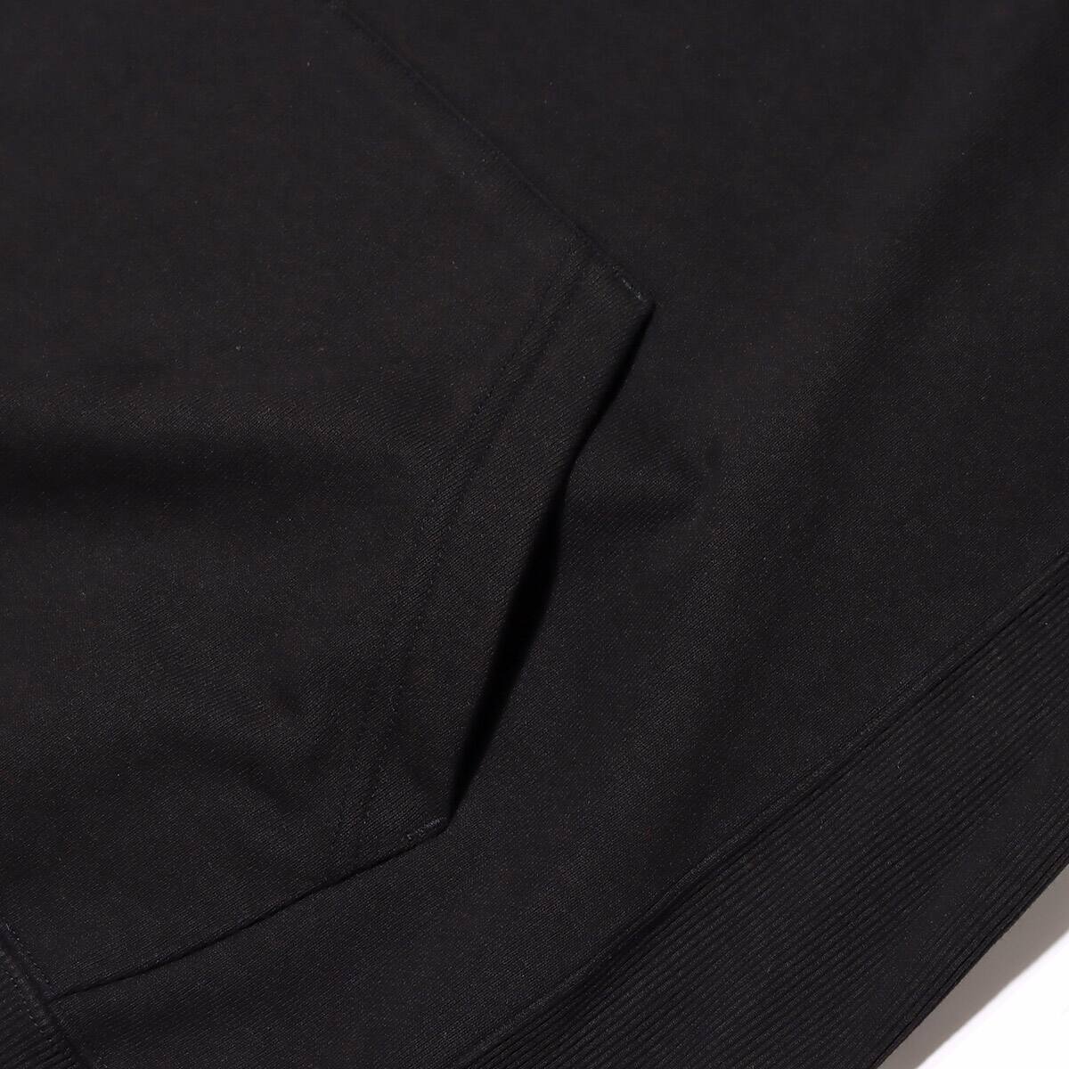 THE NORTH FACE BACK SQUARE LOGO HOODIE BLACKの画像