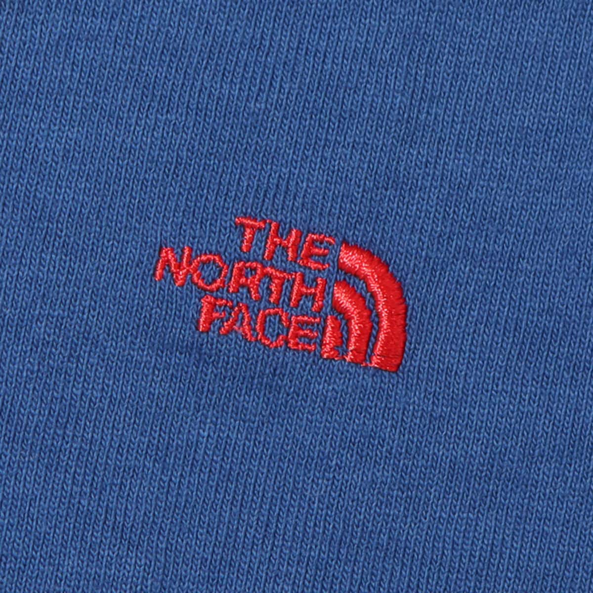 THE NORTH FACE PURPLE LABEL 7OZ H/S POCKET TEE Teal Blue × Red 22SS-Iの画像