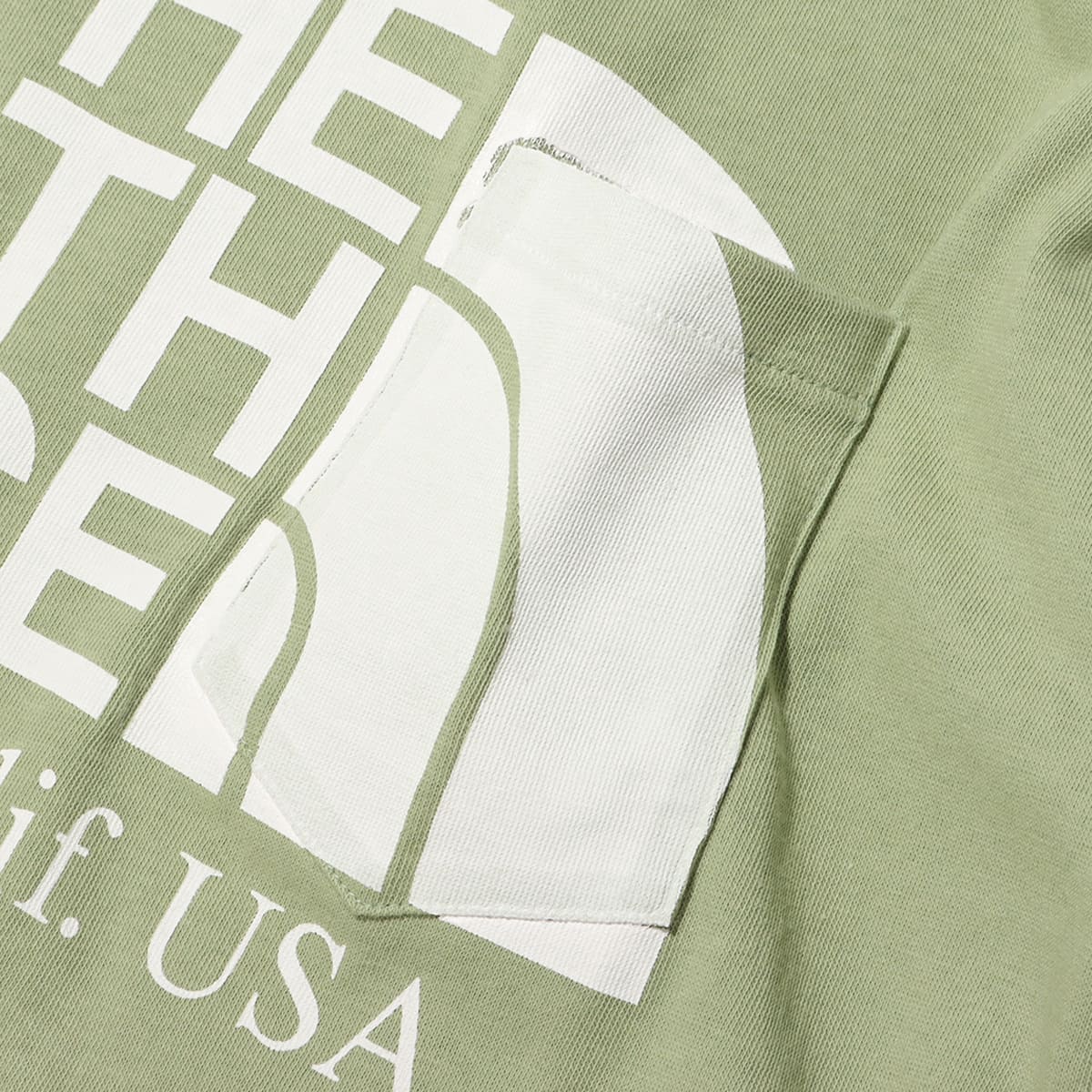 THE NORTH FACE PURPLE LABEL H/S Logo Tee Grass Green 21SS-Iの画像