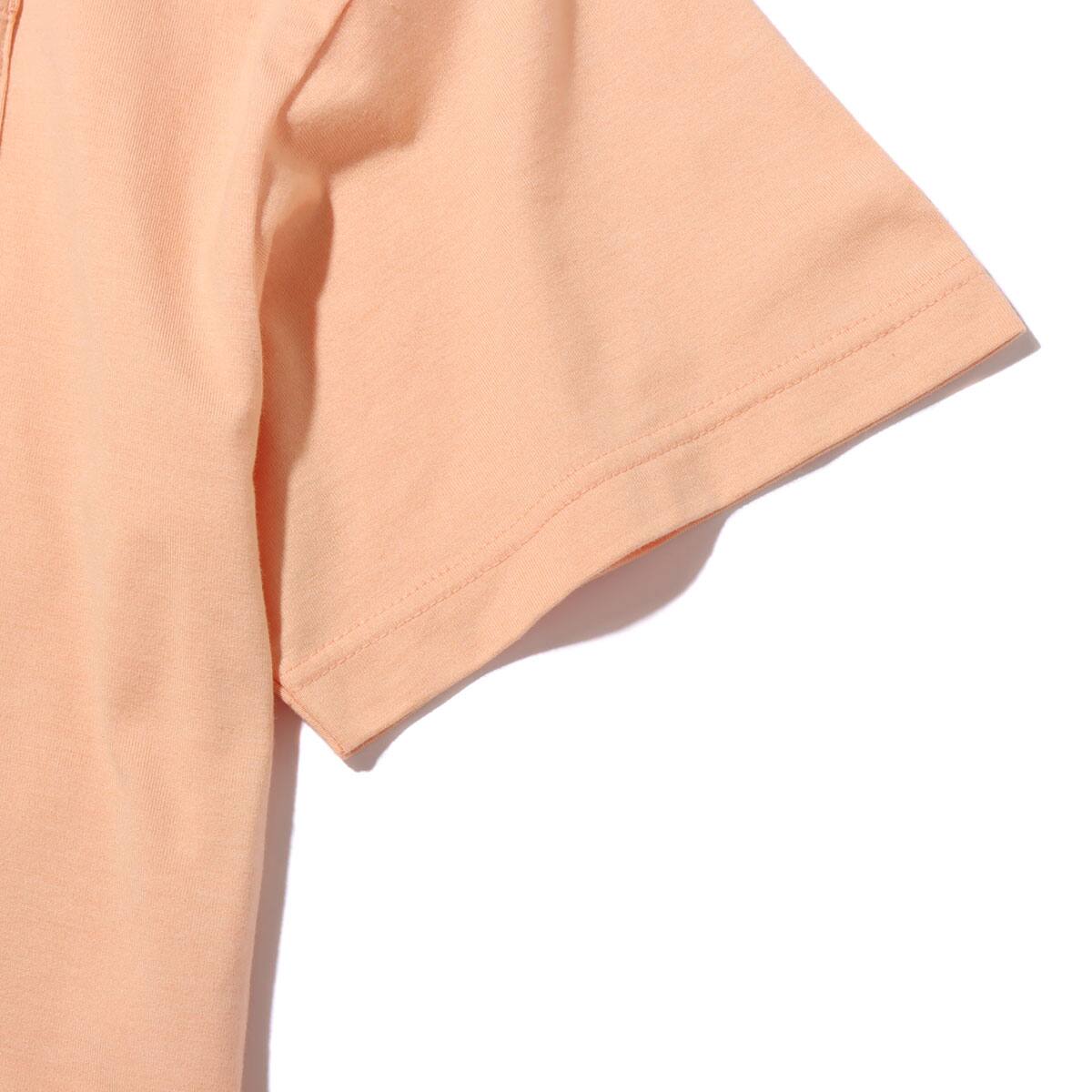 THE NORTH FACE PURPLE LABEL High Bulky H/S Pocket Tee Salmon Pink 21SS-Iの画像