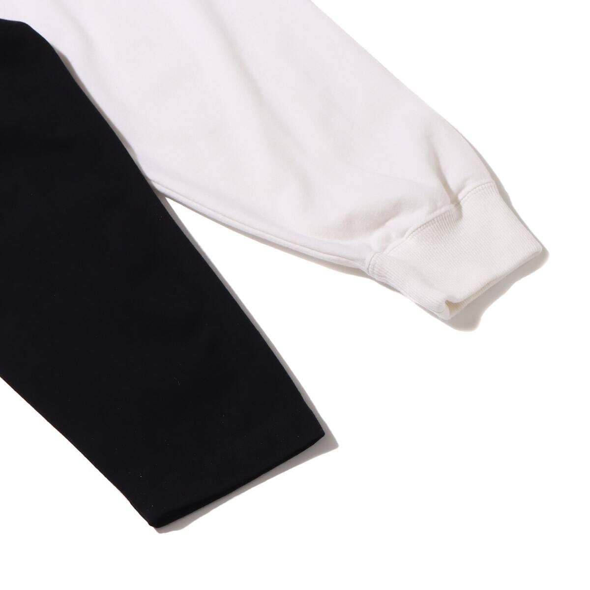 THE NORTH FACE PURPLE LABEL High Bulky Jersey L/S Logo Tee OFF WHITE 22SS-Iの画像