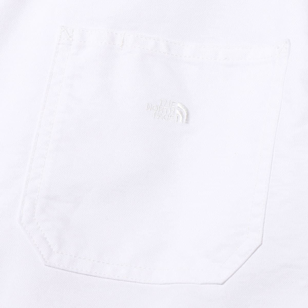 THE NORTH FACE PURPLE LABEL Cotton Polyester OX H/S Shirt WHITE 22SS-Iの画像