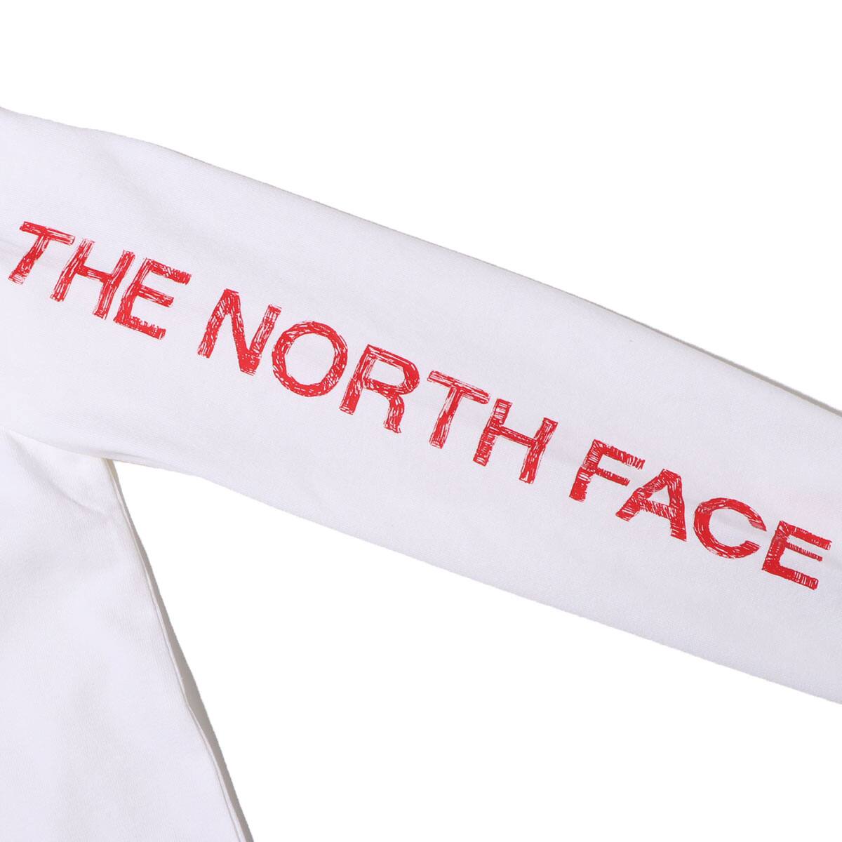 THE NORTH FACE L/S SLEEVE GRAPHIC TEE WHITE 22SS-Iの画像