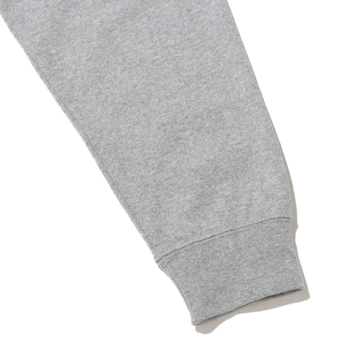 THE NORTH FACE L/S NUPTSE COTTON TEE MIXグレー 23FW-Iの画像